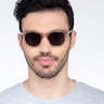 Sol Champagne AcetateSunglass Frames for Men from EyeBuyDirect