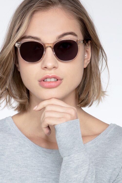 Sol Champagne AcetateSunglass Frames for Women from EyeBuyDirect