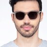 Sol Gray Clear AcetateSunglass Frames for Men from EyeBuyDirect