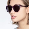 Queen Purple Tortoise AcetateSunglass Frames for Women from EyeBuyDirect