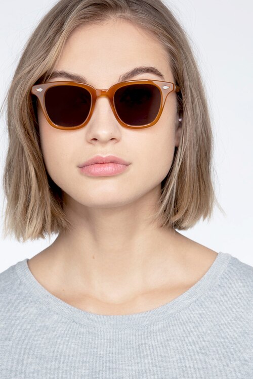 Sao Paulo Brown AcetateSunglass Frames for Women from EyeBuyDirect