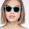 Sao Paulo Turquoise AcetateSunglass Frames for Women from EyeBuyDirect