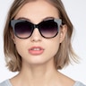 Tahiti Black AcetateSunglass Frames for Women from EyeBuyDirect