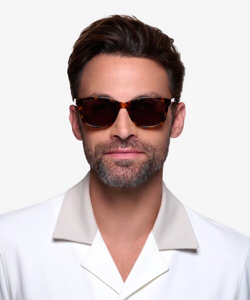 Borneo Tortoise AcetateSunglass Frames for Men from EyeBuyDirect