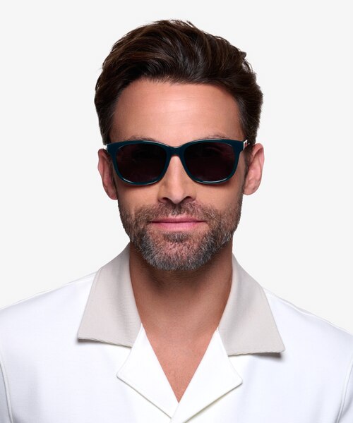 Borneo Green AcetateSunglass Frames for Men from EyeBuyDirect