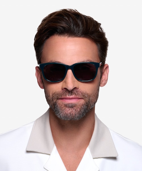 Borneo Green AcetateSunglass Frames for Men from EyeBuyDirect