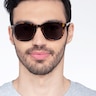 Acapulco Tortoise AcetateSunglass Frames for Men from EyeBuyDirect