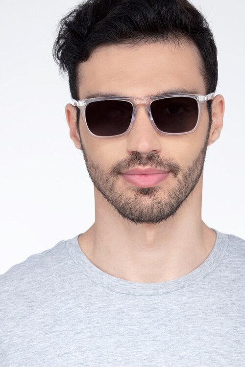 Cantina Clear AcetateSunglass Frames for Men from EyeBuyDirect