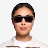 Cortez Black PlasticSunglass Frames for Women from EyeBuyDirect