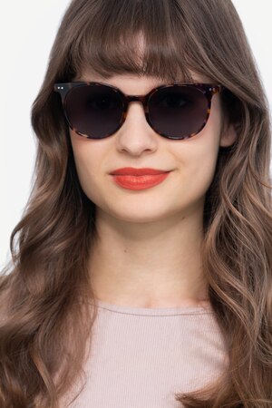 Tortoise Hideout -  Acetate Sunglasses