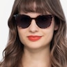 Hideout Écailles AcétateSoleil de Lunette de vue pour Femmes d'EyeBuyDirect