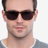Wave Striped AcetateSunglass Frames for Men from EyeBuyDirect