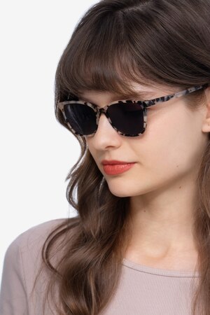 Tortoise Halle -  Vintage Acetate Sunglasses