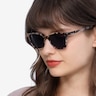 Halle Écailles AcétateSoleil de Lunette de vue pour Femmes d'EyeBuyDirect