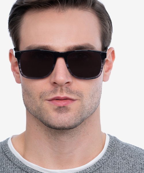 Kudos Gray AcetateSunglass Frames for Men from EyeBuyDirect