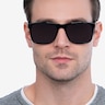 Kudos Black AcetateSunglass Frames for Men from EyeBuyDirect