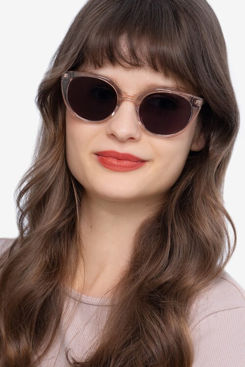 Sun Rhyme Champagne AcetateSunglass Frames for Women from EyeBuyDirect