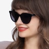 Cherish Black AcetateSunglass Frames for Women from EyeBuyDirect