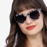 Cherish Ivory Tortoise AcetateSunglass Frames for Women from EyeBuyDirect