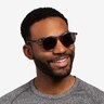 Luminance Striped AcetateSunglass Frames for Men from EyeBuyDirect