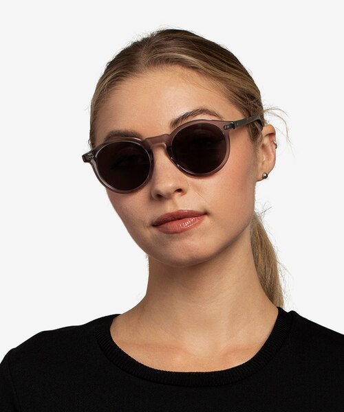 Luminance Striped AcetateSunglass Frames for Women from EyeBuyDirect