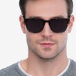 City Tortoise Green AcetateSunglass Frames for Men from EyeBuyDirect