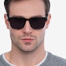 City Tortoise AcetateSunglass Frames for Men from EyeBuyDirect