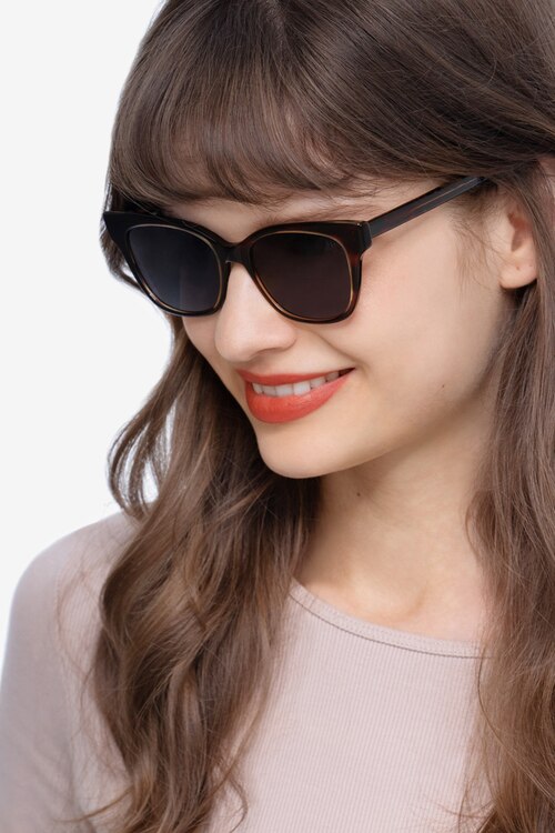 Sun Cachet Tortoise AcetateSunglass Frames for Women from EyeBuyDirect