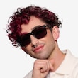 Sun Sydney Black AcetateSunglass Frames for Men from EyeBuyDirect