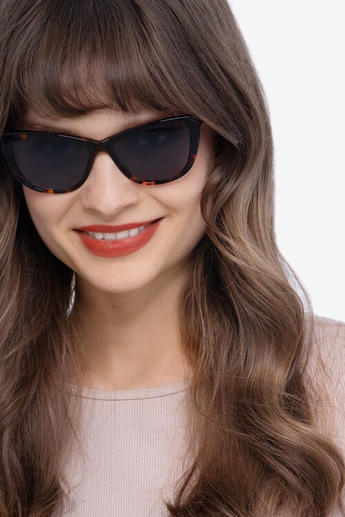 Sun Charlotte Tortoise AcetateSunglass Frames for Women from EyeBuyDirect
