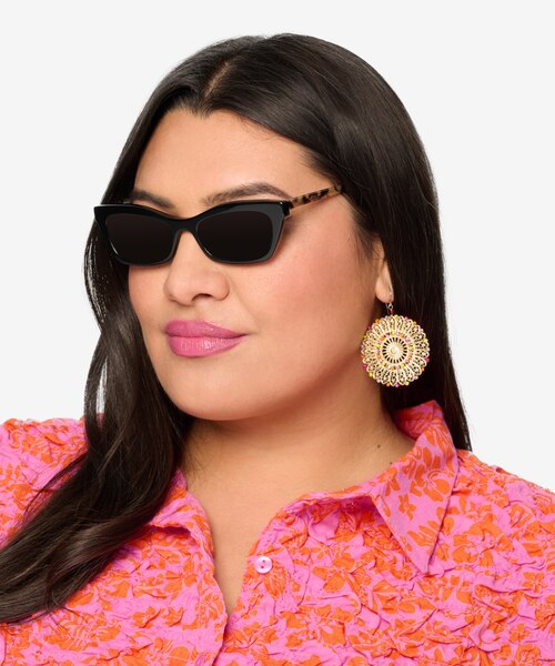 Suite Black AcetateSunglass Frames for Women from EyeBuyDirect