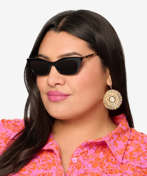 Suite Black AcetateSunglass Frames for Women from EyeBuyDirect
