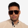 Aster Light Tortoise AcetateSunglass Frames for Men from EyeBuyDirect