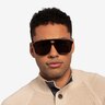 Aster Dark Tortoise AcetateSunglass Frames for Men from EyeBuyDirect