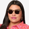 Seah Tortoise AcetateSunglass Frames for Women from EyeBuyDirect