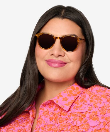 Warm Tortoise Seah -  Acetate Sunglasses