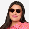 Seah Warm Tortoise AcetateSunglass Frames for Women from EyeBuyDirect