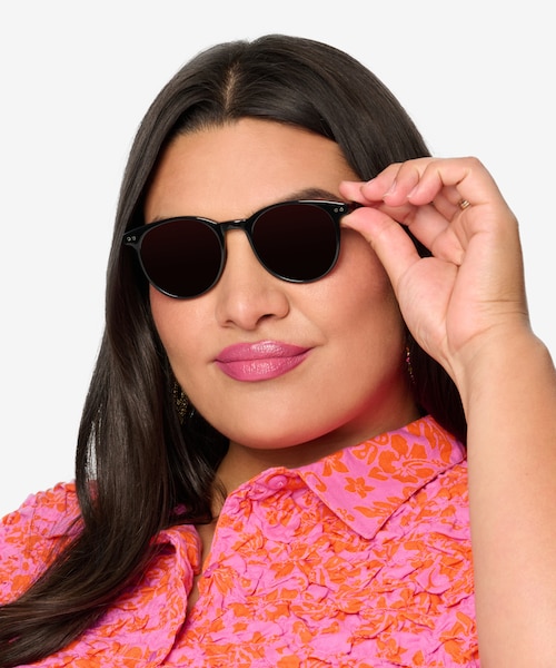 Seah Black AcetateSunglass Frames for Women from EyeBuyDirect