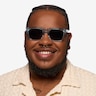 Riddle Clear Blue AcetateSunglass Frames for Men from EyeBuyDirect