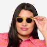 Sun Kyoto Yellow AcetateSunglass Frames for Women from EyeBuyDirect