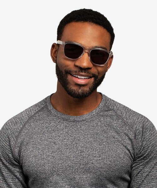 Malibu Clear AcetateSunglass Frames for Men from EyeBuyDirect