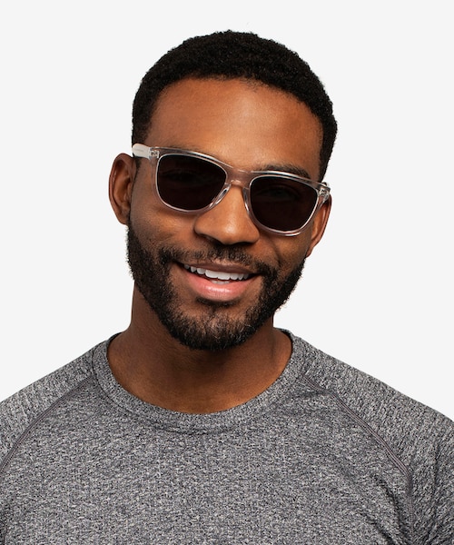 Malibu Clear AcetateSunglass Frames for Men from EyeBuyDirect