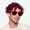 Proud Red & Navy AcetateSunglass Frames for Men from EyeBuyDirect