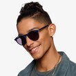 Monument Navy & Red AcetateSunglass Frames for Men from EyeBuyDirect