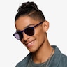 Monument Navy & Red AcétateSoleil de Lunette de vue pour Hommes d'EyeBuyDirect