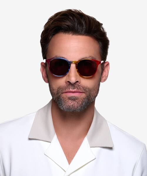 Rainbow Power -  Plastic Sunglasses
