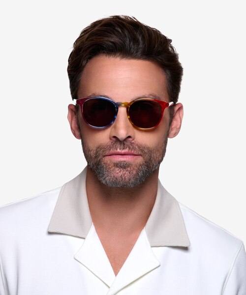 Power Rainbow PlasticSunglass Frames for Men from EyeBuyDirect