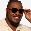 Marlon Tortoise AcetateSunglass Frames for Men from EyeBuyDirect