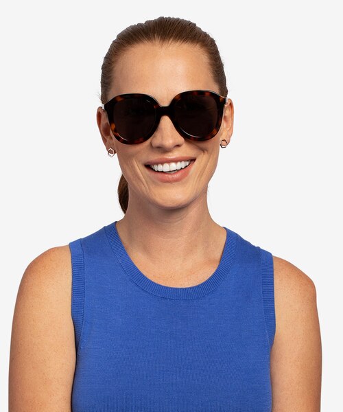 Wendy Tortoise AcetateSunglass Frames for Women from EyeBuyDirect