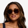 Wendy Clear Brown AcetateSunglass Frames for Women from EyeBuyDirect